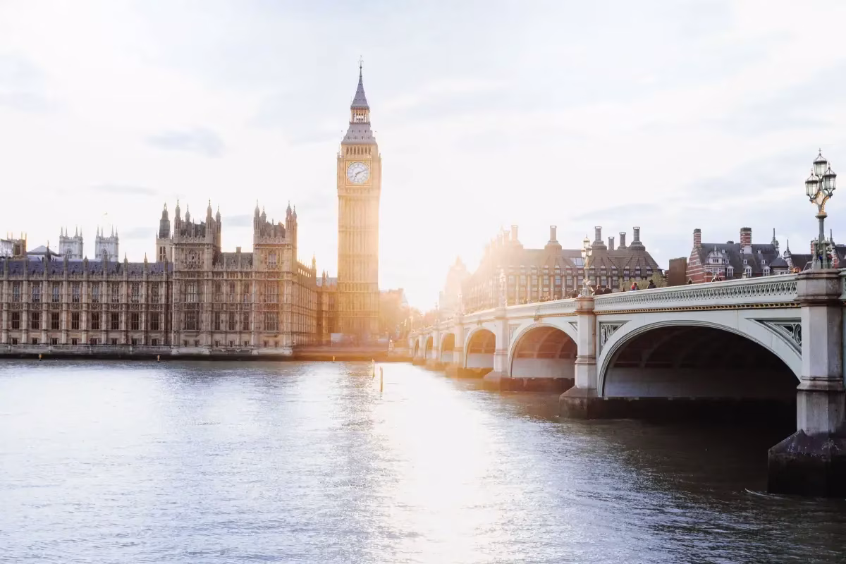 Big Ben and Houses of Parliament, London, under financial-sector oversight from Stockmark.it